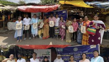 Khopoli News l प्लास्टिकला नकार, पर्यावरणाला आधार : खोपोलीत कापडी पिशव्यांच्या वापरासाठी जनजागृती उपक्रम