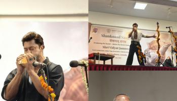 कैवल्यधाममध्ये रंगला ‘शंखनाद संगम’; अभिनेता विद्युत जामवाल यांच्या मार्गदर्शनाने योगप्रेमी भारावले