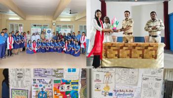 ऑनलाइन जगात ‘स्मार्ट’ नव्हे तर ‘सेफ’ व्हा! 
खोपोलीच्या कार्मेल कॉन्व्हेंटमध्ये पोलिसांकडून विद्यार्थ्यांना सायबर सुरक्षेचे धडे