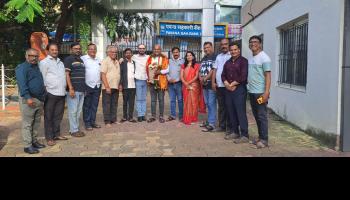 अखिल भारतीय मराठी पत्रकार संघाच्या मावळ तालुका अध्यक्षपदी सचिन ठाकर तर कार्याध्यक्षपदी रेखा भेगडे