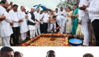 वरसोली ग्रामपंचायत च्या वतीने बांधण्यात आलेल्या जिल्हा परिषद शाळा इमारतीचे उद्घाटन व सभामंडप व अंगणवाडी शाळेचे भूमिपूजन संपन्न