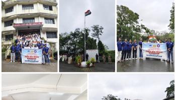सिंहगड इन्स्टिट्यूट लोणावळा संकुलात स्वातंत्र्यदिन उत्साहात साजरा