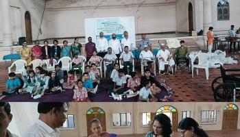 मावळातील ४५ दिव्यांग लाभार्थ्यांना मोफत कृत्रिम अवयवांचे वाटप