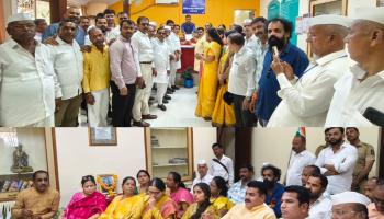 मावळ तालुक्यात पावसाअभावी तीव्र कोरडा दुष्काळ जाहीर करा! महाविकास आघाडीतर्फे वडगाव येथे तहसीलदारांना निवेदन; मुख्य निवडणूक आयुक्तांच्या राजीनाम्याचीही मागणी