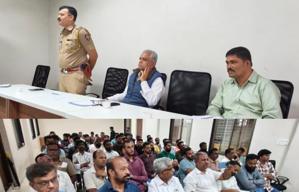 लोणावळ्याचा सार्वजनिक गणेशोत्सव शांततेत, शिस्तीत आणि कोणत्याही तक्रारी विना करण्याचा पोलिसांचा निर्धार; डीजे, लेझरला स्पष्ट मनाई