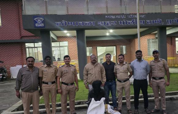 मोठी कारवाई l तुंगार्लीतील बांधकाम साईटवर चोरी; लोणावळा पोलिसांनी आरोपीला मुद्देमालासह केली अटक 
